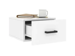 Discount vidaXL Wand-Nachttische 2 Stk Weiß 35x35x20 cm Modell 7