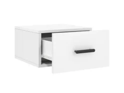 Discount vidaXL Wand-Nachttische 2 Stk Weiß 35x35x20 cm Modell 3