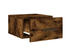 Sale vidaXL Wand-Nachttische 2 Stk Räuchereiche 35x35x20 cm Modell 2