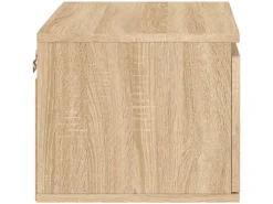 vidaXL Wand-Nachttische mit LED-Leuchten 2 Stk Sonoma-Eiche Modell 4