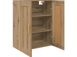 vidaXL Wandschrank Artisan-Eiche 69,5 x 34 x 90 cm Holzwerkstoff 882425