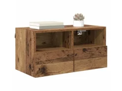 Outlet vidaXL Wand-TV-Schrank Altholz 60 x 30 x 30 cm Holzwerkstoff 882922
