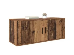 vidaXL Wand-TV-Schrank 100 x 34,5 x 40 cm 881153 Altholz