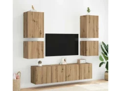 vidaXL Wand-TV-Schrank Artisan-Eiche 40,5x30x40cm Holzwerkstoff 882935