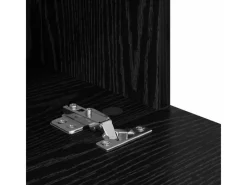 New vidaXL Wand-TV-Schränke 2 Stk Schwarz Eichen-Optik 60 x 30 x 30 cm 882927