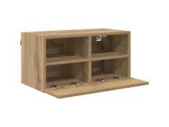 vidaXL Wand-TV-Schränke 2 Stk Artisan-Eiche 60 x 30 x 30 cm Holzwerkstoff 882925