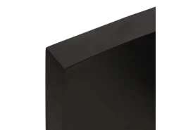 Hot vidaXL Waschtischplatte Dunkelgrau 60x50x4 cm Massivholz Behandelt