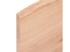 vidaXL Waschtischplatte Hellbraun 60x30x2 cm Massivholz Behandelt