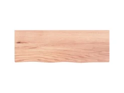 vidaXL Waschtischplatte Hellbraun 80x30x2 cm Massivholz Behandelt