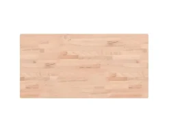 vidaXL Waschtischplatte 100x50x2,5 cm Massivholz Buche Modelll 1