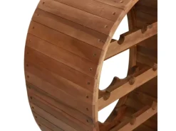 Best vidaXL Weinregal 13 Flaschen Akazienholz Massiv