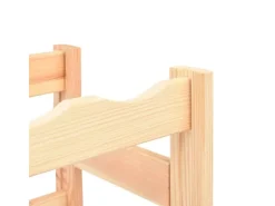 Discount vidaXL Weinregal für 30 Flaschen Kiefernholz