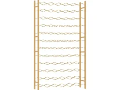 Online vidaXL Weinregal für 72 Flaschen Golden Metall