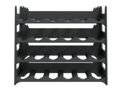 vidaXL Weinregal für 24 Flaschen PP Stapelbar