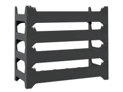 vidaXL Weinregal für 24 Flaschen PP Stapelbar