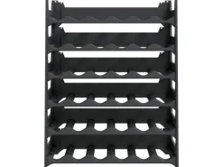 vidaXL Weinregal für 36 Flaschen PP Stapelbar