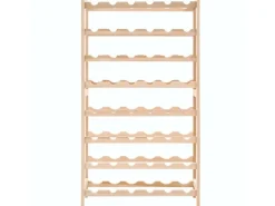 vidaXL Weinregal Zedernholz 57,5 x 28 x 102 cm