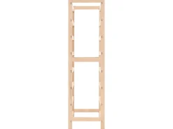 vidaXL Weinregal Zedernholz 57,5 x 28 x 102 cm