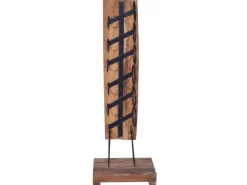 vidaXL Weinständer für 6 Flaschen 35x35x100 cm Massivholz Teak