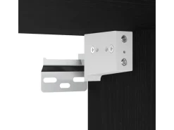 Online vidaXL Wohnwand 5-Tlg Schwarz Eichen-Optik Holzwerkstoff 3402769 Eiche Schwarz