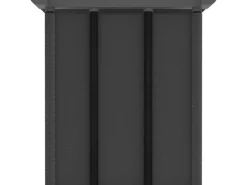 vidaXL Würfel-Regal mit Boxen 12 Fächer Grau 103x30x141 cm Stoff