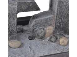 Online vidaXL Zimmerbrunnen mit LED-Licht Polyresin 15,8 x 11,8 x 24 cm