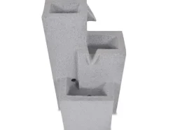 New vidaXL Zimmerbrunnen mit LED-Licht Polyresin 22,5 x 18 x 40,6 cm