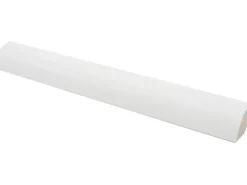 Viertelstab 22 mm x 22 mm Weiß Lackiert