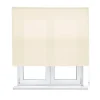 VIEWTEX Raffrollo Toxa Lichtdurchlässig Beige 105 x 250 cm