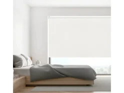 VIEWTEX Verdunkelungs- und Thermorollo Sundusk Weiß 135 x 250 cm