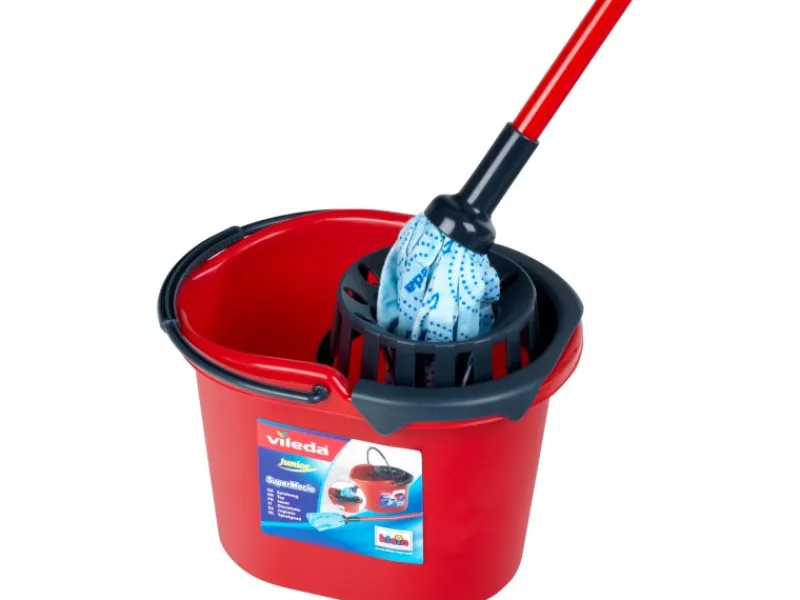 Vileda Kinder-Wischmopp und Eimer