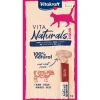 Vitakraft Katzenleckerlies & Katzensnacks Vita Naturals LiquidSnack Rind 5 Stück