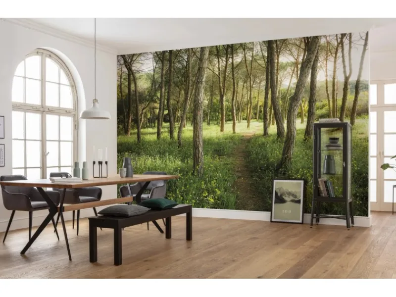 Komar Vlies Fototapete Blütenzauberwald 450x280 cm