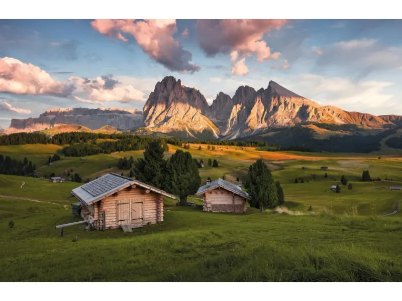 Komar Vlies Fototapete Dolomitentraum 450x280 cm