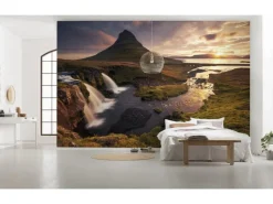 Sale Komar Vlies Fototapete Guten Morgen auf Isländisch 400x250 cm