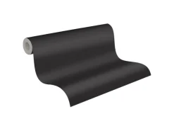 Discount AS-Creation Vliestapete Trendwall 2 Uni Schwarz FSC®