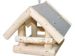 Online Vogelfutterhäuschen Zinkdach 19 cm x 19 cm