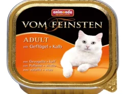 Animonda Vom Feinsten Katzen-Nassfutter Adult Geflügel und Kalb 100 g