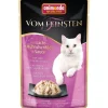 Outlet Animonda Vom Feinsten Katzen-Nassfutter in Sauce Lachs und Huhn 50 g