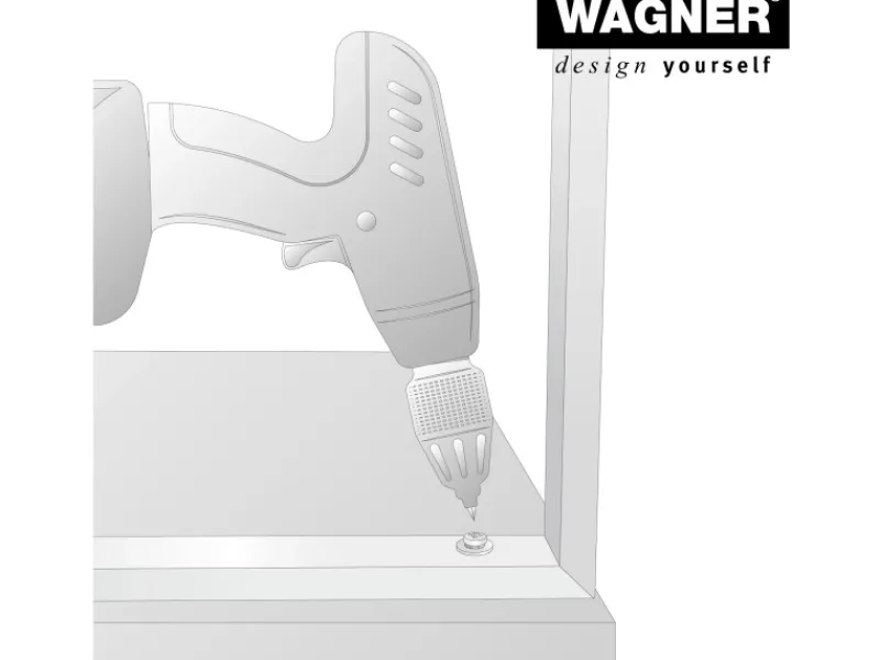 Hot Wagner design yourself Wagner Designrahmen 400 mm x 300 mm Schwarz