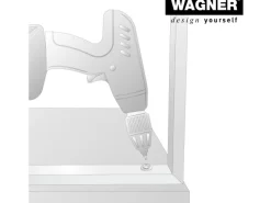 Wagner design yourself Wagner Designrahmen 710 mm x 300 mm Schwarz