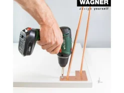 Sale Wagner design yourself Wagner Möbelbein Hairpin Länge 400 mm Moss Grey