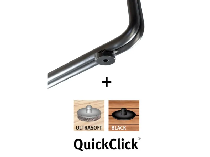 Sale Wagner design yourself Wagner Möbelbein Hairpin Style Retro 50-60 cm x 71 mm x 9 cm Stahl Schwarz