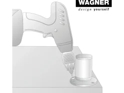 Best Wagner Möbelfuß Ø 5 cm Justierbar 8 cm - 10,5 cm Lichtgrau