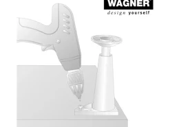 Discount Wagner Möbelfuß 10 cm Schwarz