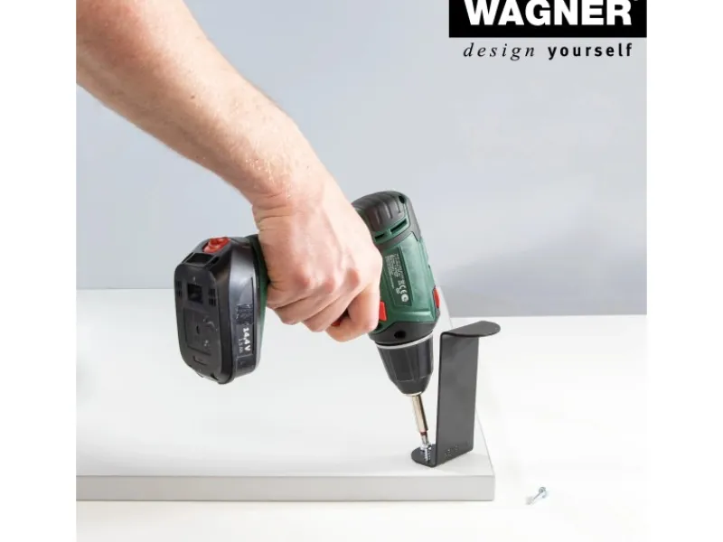 Online Wagner Möbelfuß 5 cm x 12 cm Schwarz-Matt