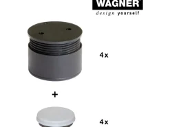 Wagner Möbelfuß Justus Lounge QuickClick 4er Set