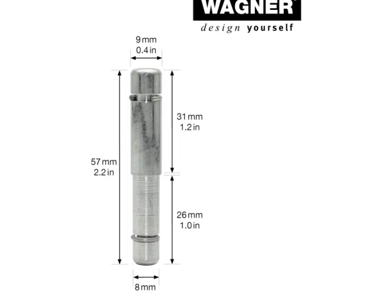 New Wagner design yourself Wagner Reduzierstift 57 mm 2 Stück