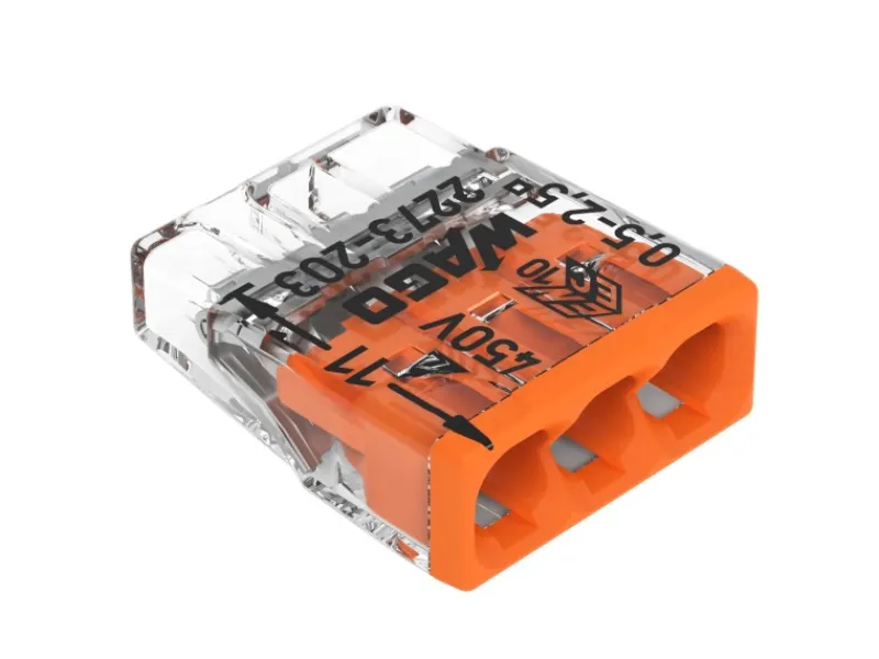 Wago Steckklemme 3-polig 10 Stück