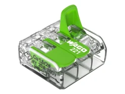 Clearance Wago Verbindungsklemme 221-423 mit Hebeln 3 Leiter 12 Stück